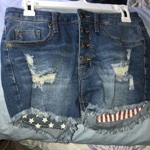 american flag shorts